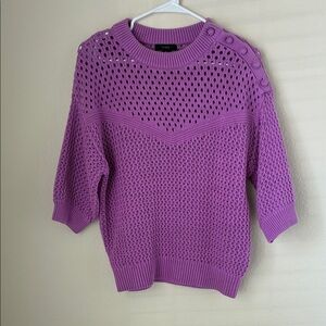 J. Crew Lavender Knit Sweater